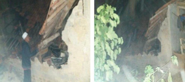 Sejumlah Rumah di Bandung Barat Rusak Terdampak Gempa Banten, Rumah Milik Emi Ambruk